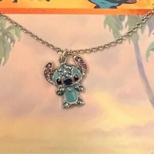 Disney Stitch Crystal Pendant Necklace